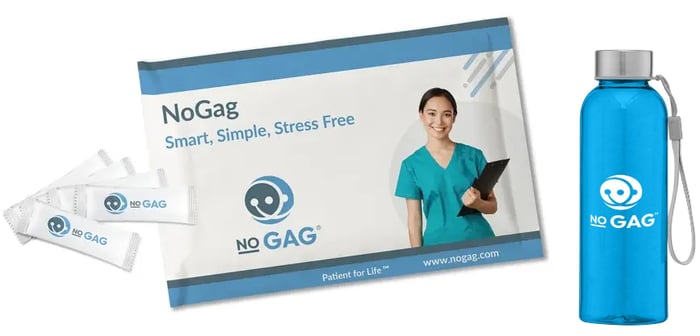 NoGag 5 Serving Pack for Patients, Bonus NoGag Water  Bottle! image